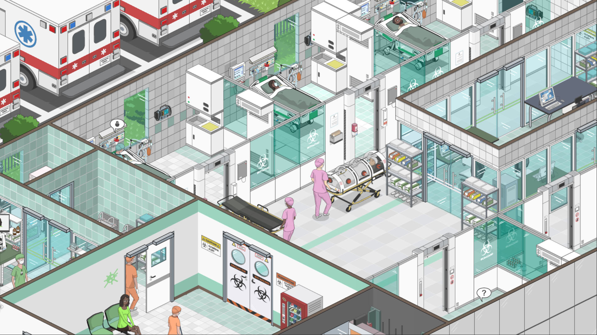 Project Hospital - Department of Infectious Diseases DLC EU Steam Altergift, 5.38$