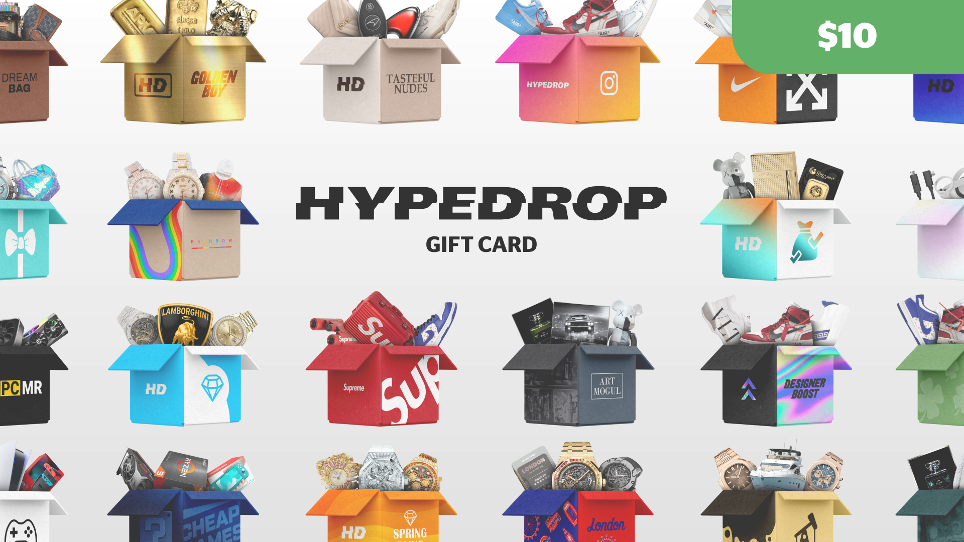 10$ HypeDrop Gift Card 10 USD Prepaid Code, 12.17$