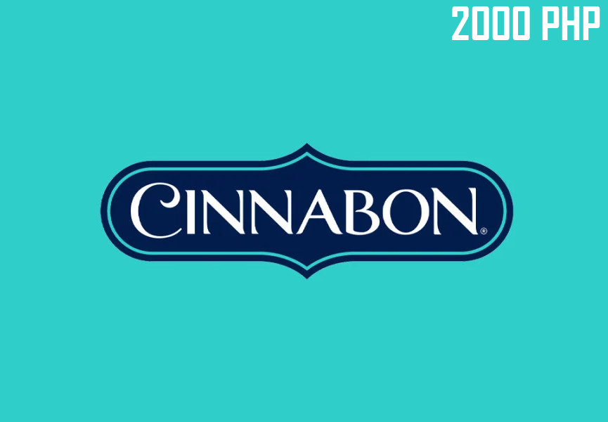 Cinnabon ₱2000 PH Gift Card, 44.27$