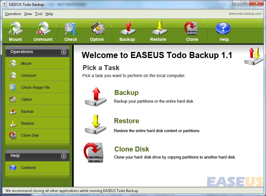EaseUS ToDo Backup Home 10.0 (1PC) CD Key, 33.89$