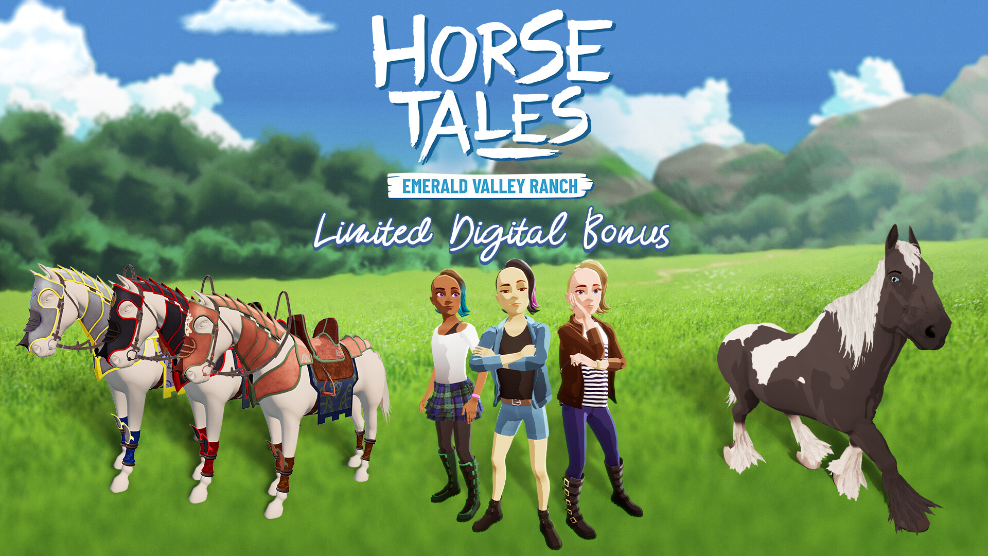 Horse Tales: Emerald Valley Ranch - Limited Digital Bonus DLC EU PS4 CD Key, 3.38$