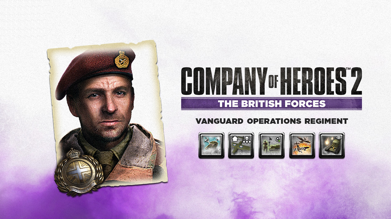 Company of Heroes 2 - British Commander: Vanguard Operations Regiment DLC Steam CD Key, 0.78$