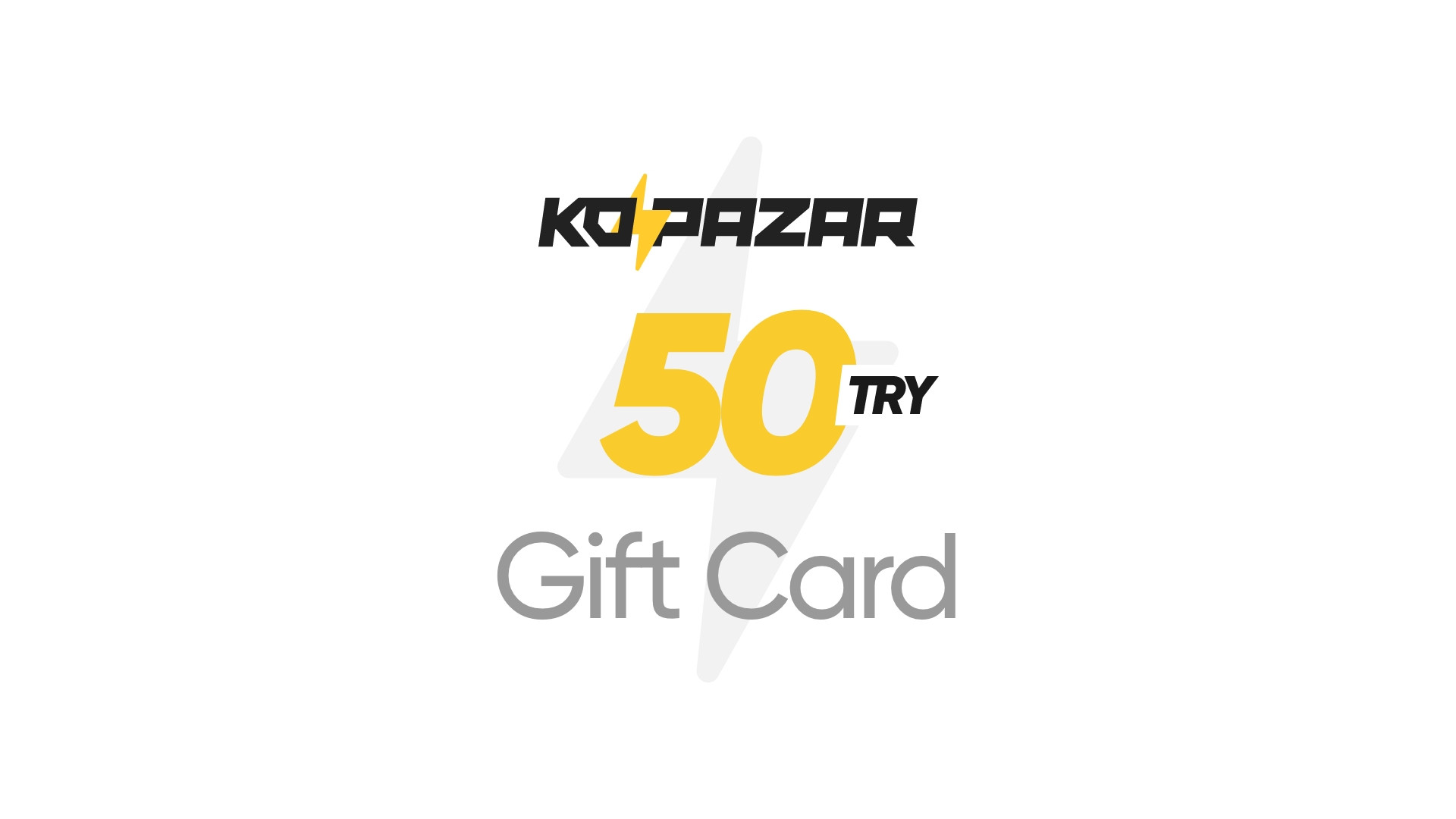Kopazar 50 TRY Gift Card, 2.09$