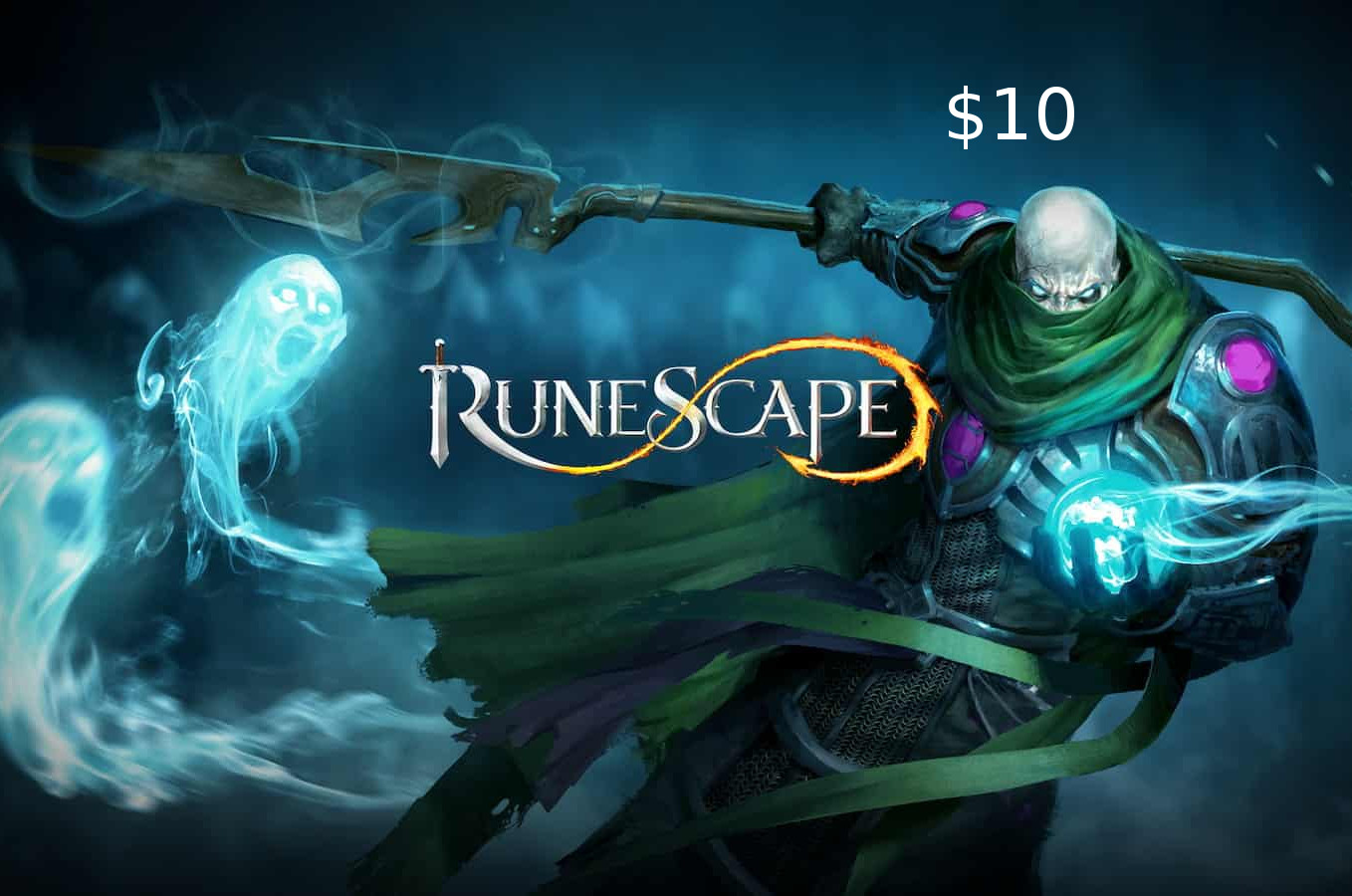 Runescape $10 Prepaid Game Card, 10.11$