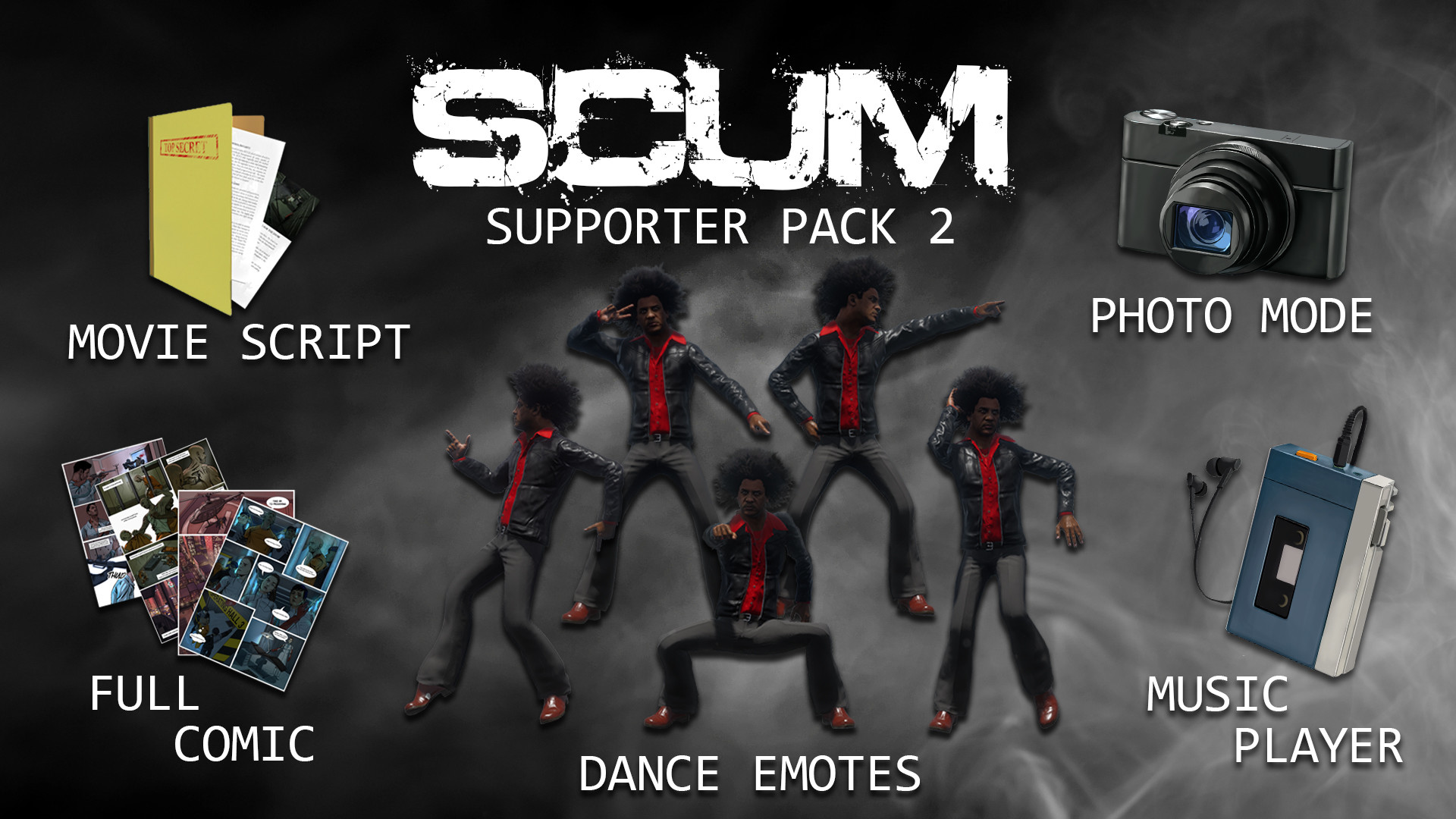 SCUM - Supporter Pack 2 DLC Steam CD Key, 4.45$