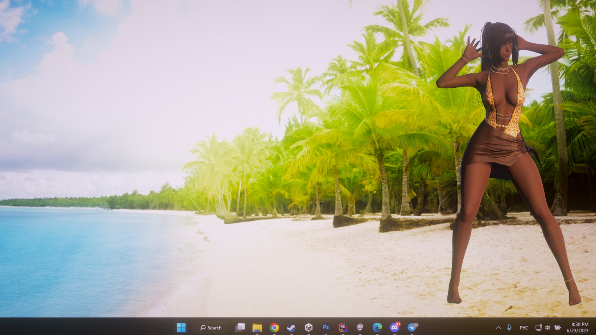 Desktop Beach Girls - 18+ DLC Steam CD Key, 2.45$
